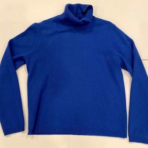 Blue Turtle Neck Sweater